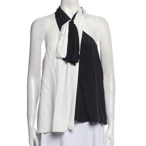 NEW - Halston Halter Mock Neck Top - Size 6/M